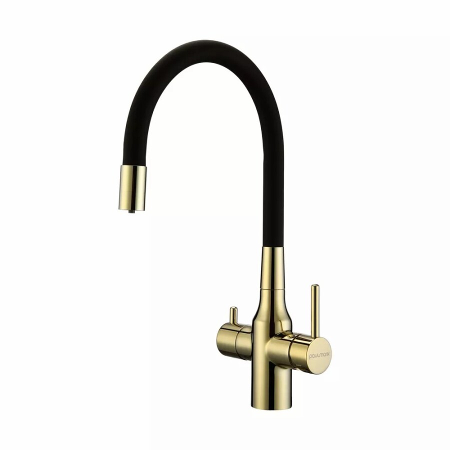 Смеситель для кухни под фильтр с гибким изливом Salix Sa213419-G