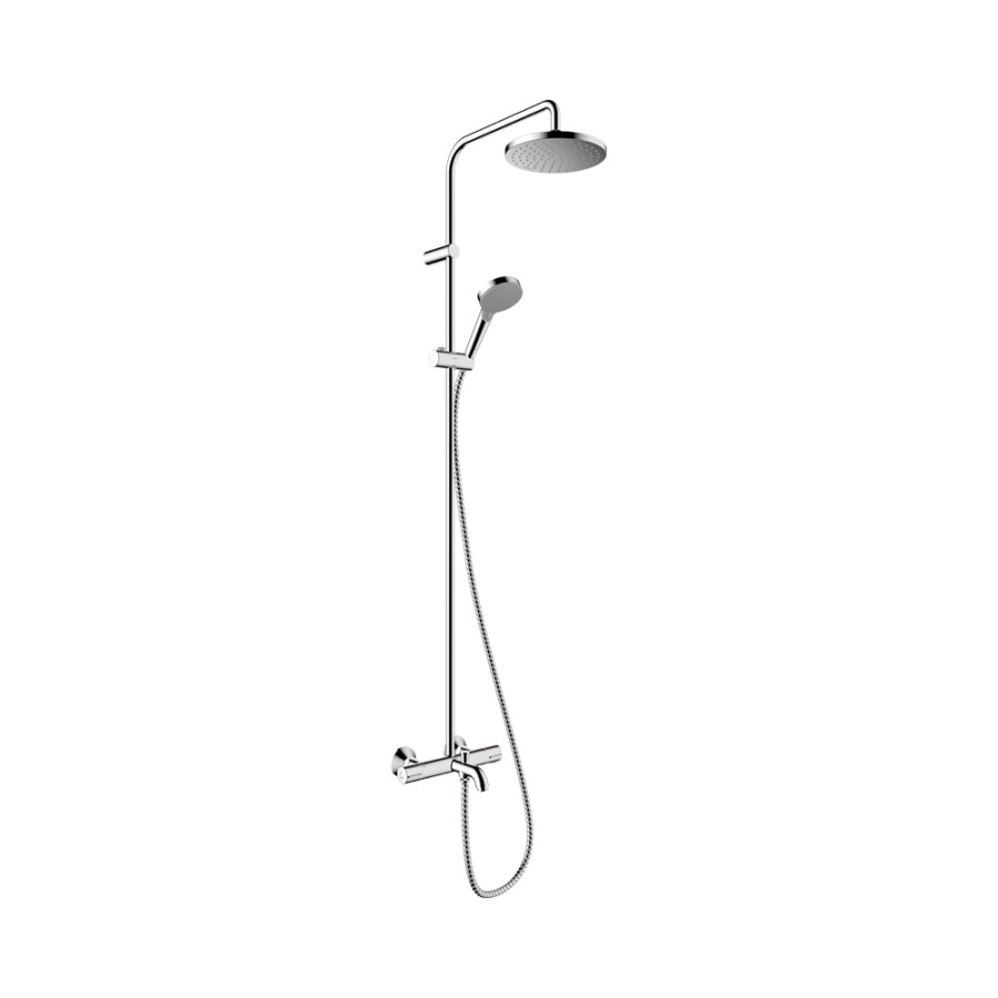 Hansgrohe Vernis Blend Showerpipe 200 1jet с термостатом для ванны хром 26274000