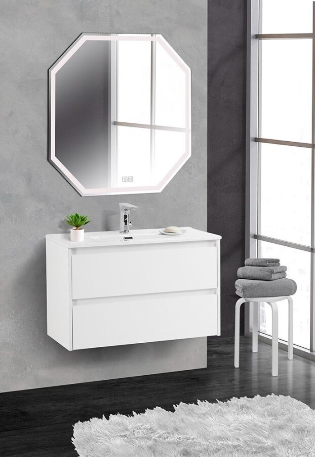 BelBagno KRAFT 39-800/390-2C-SO-BO Тумба подвесная с раковиной