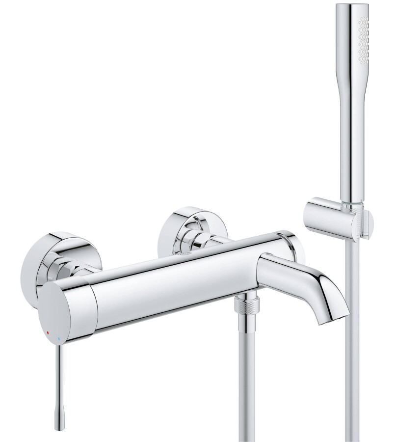 Grohe Essence+ 33628001 смеситель для ванны хром