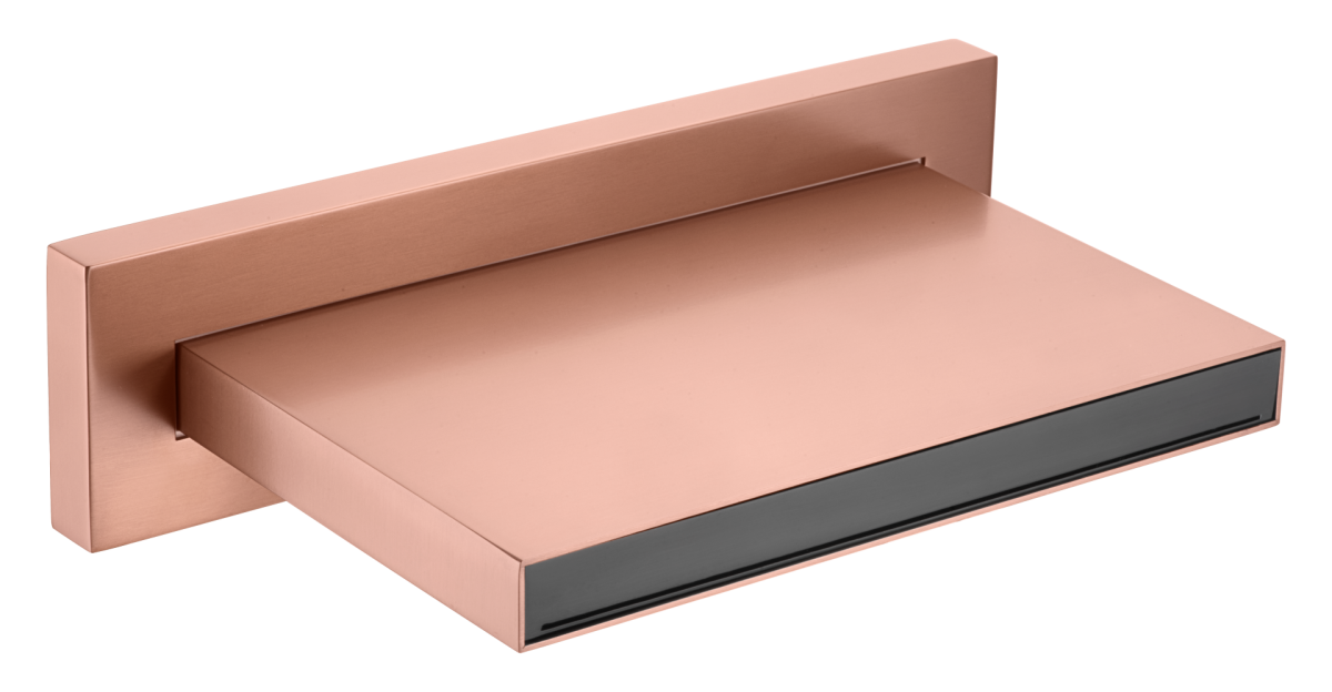 Излив для ванны каскадный Boheme Zodiac Copper Brushed 625/2-CB