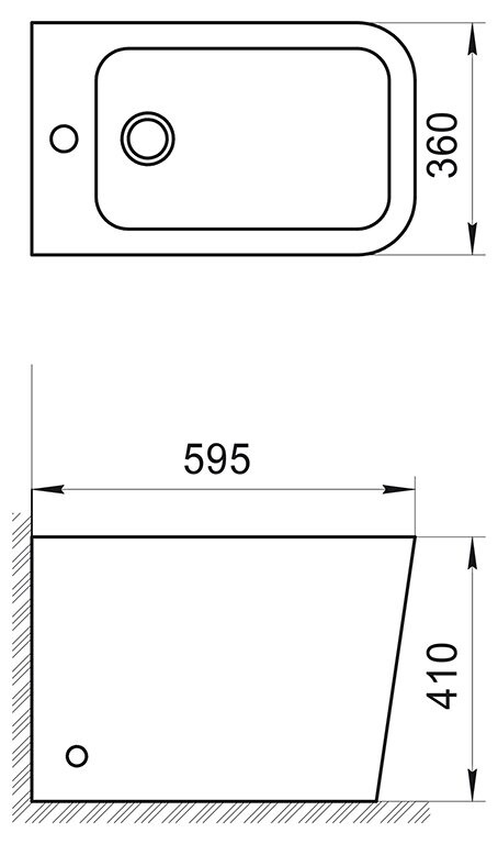 BelBagno Ardente R BB003B биде напольное