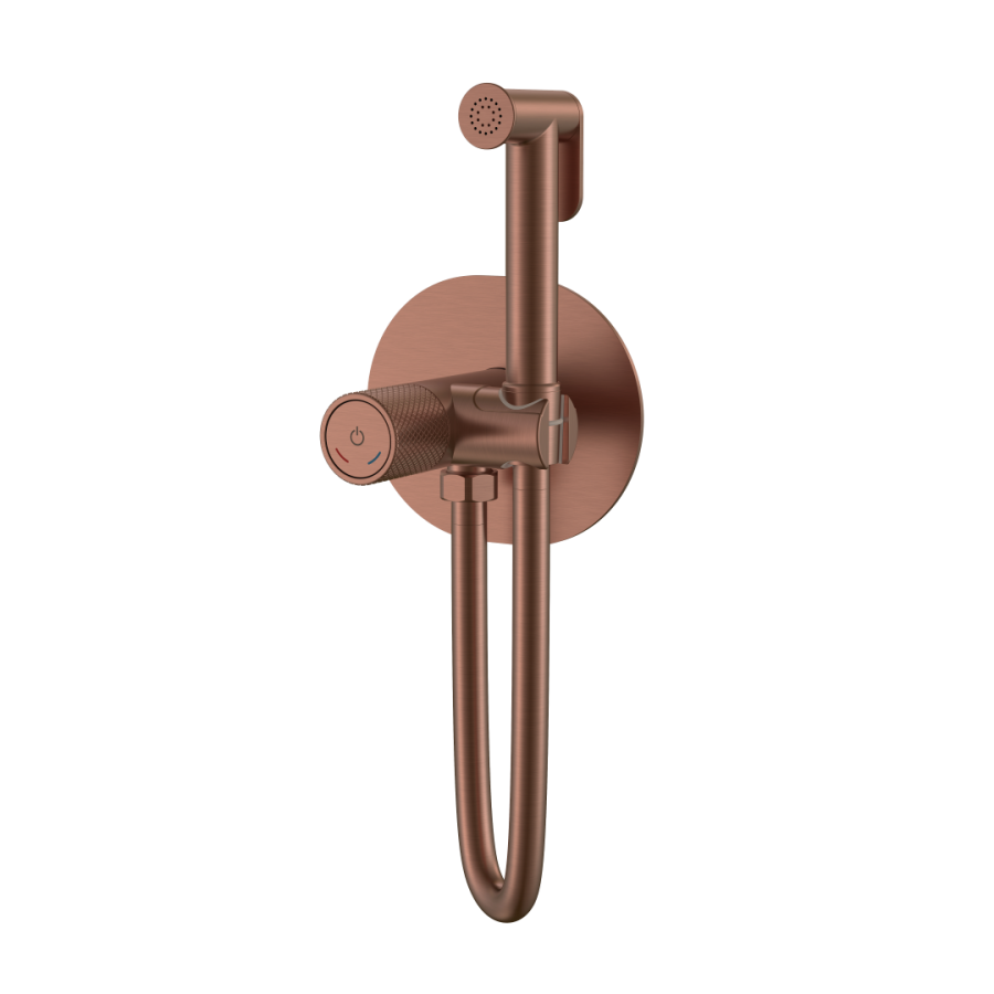 Гигиенический душ Boheme Tech Brushed Bronze 157-BRB