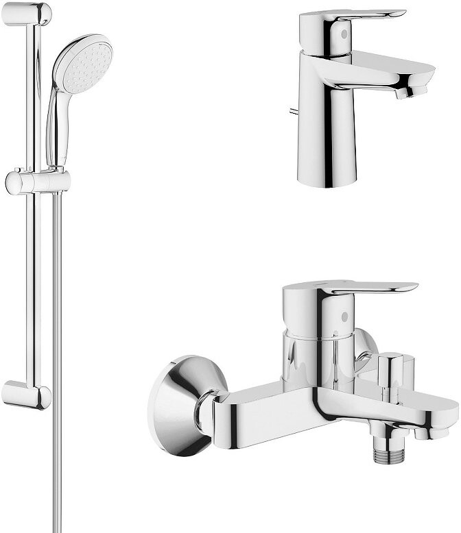 Grohe BauEdge 122271 набор смесителей для ванны