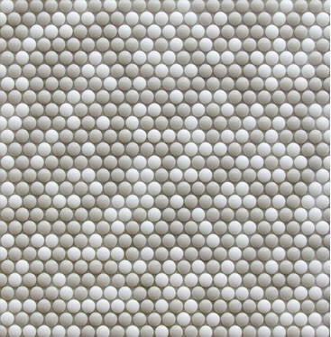Bonaparte Pixel cream 32х31 см мозайка стеклянная бежево-белая