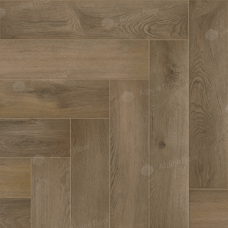 Alpine Floor Parquet Premium ABA SPC ламинат Дуб насыщенный ECO 19-7AB 600х125х8 mm