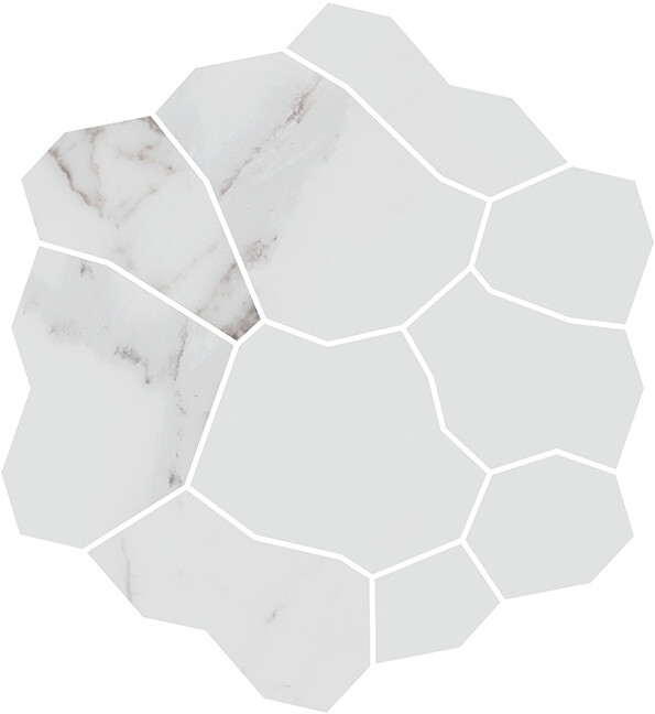 Керамический гранит Декор Kerama Marazzi Прованс Марсель наборный Серый светлый матовый обрезной 31,5x34,2x0,9 KMD2HID020GR