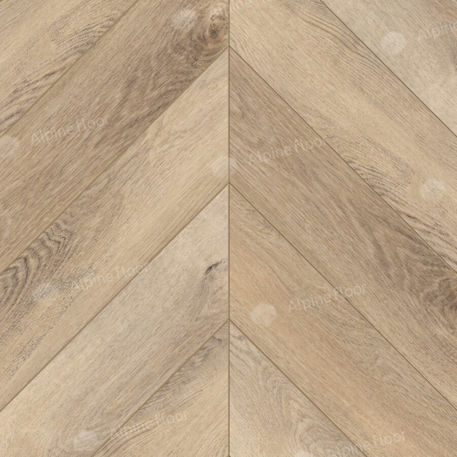 Alpine Floor Chevron Alpine SPC ламинат Дуб Синистра ЕСО 18-6 600х127х5 mm