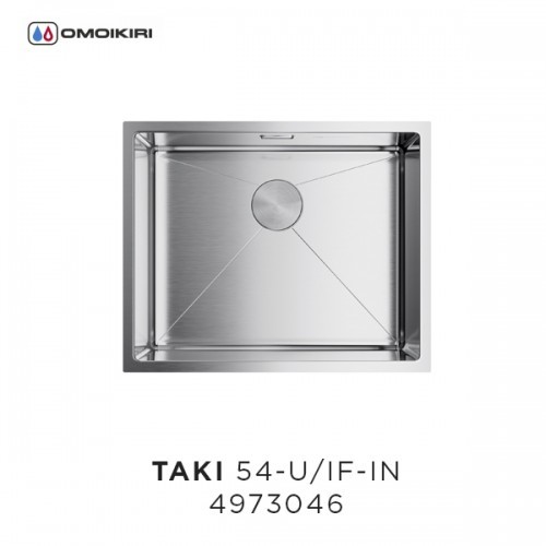 Omoikiri Taki 54-U/IF-IN 4973046 кухонная мойка нержавеющая сталь 44x54 см