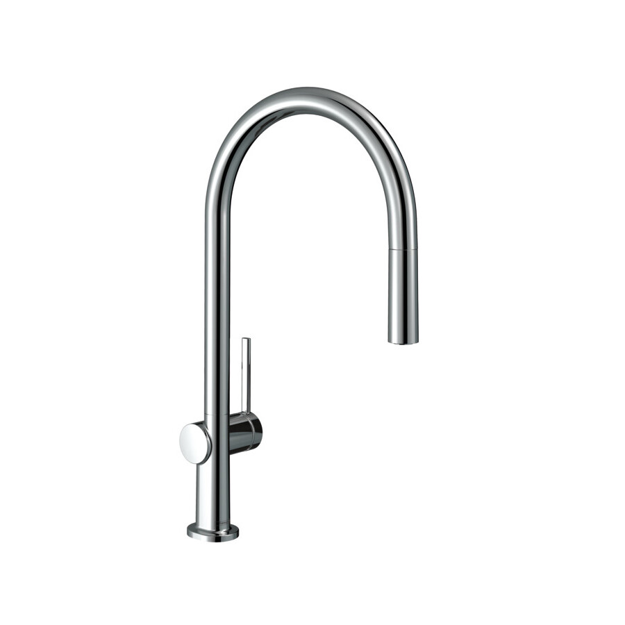 Hansgrohe Talis M54 Кухонный смеситель 210 с вытяжным изливом 1jet хром 72802000