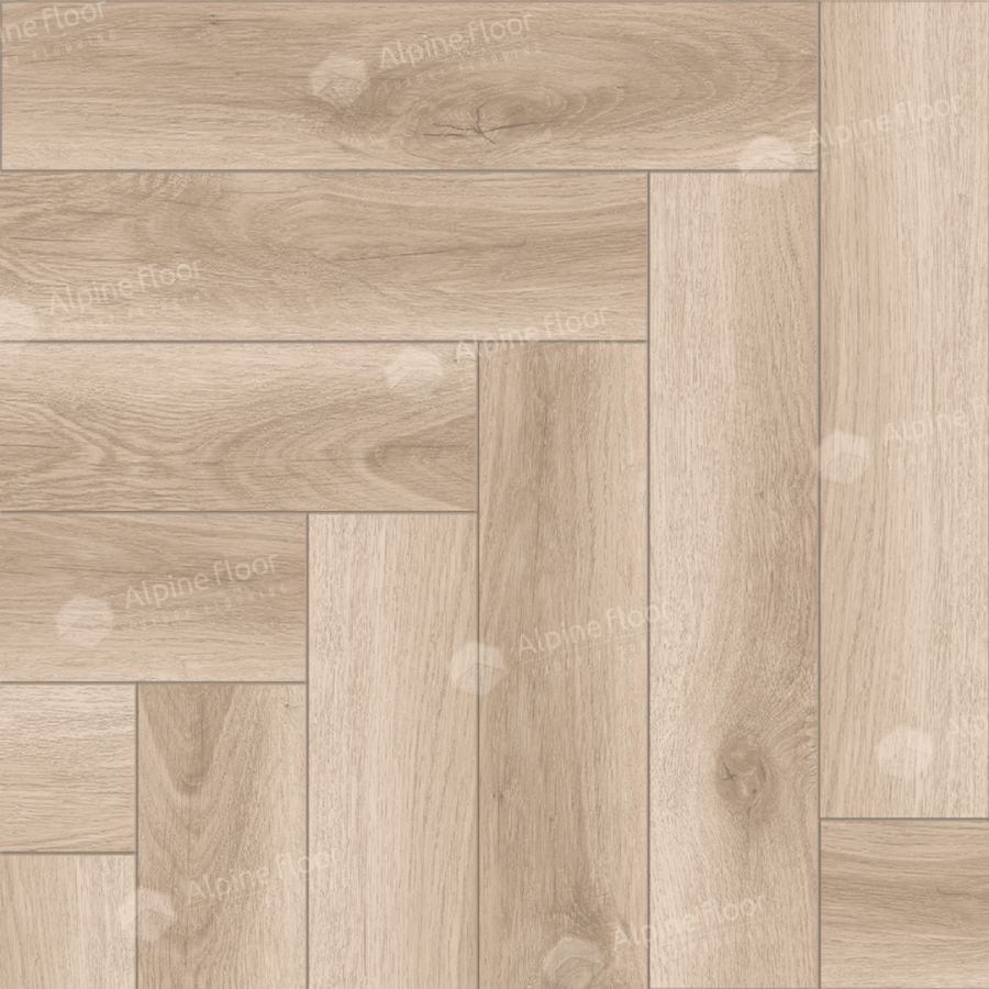 Ламинат Alpine Floor Herringbone 12 Pro (NEW) LF106-13A Дуб Берри 606 х 101 х 12 mm