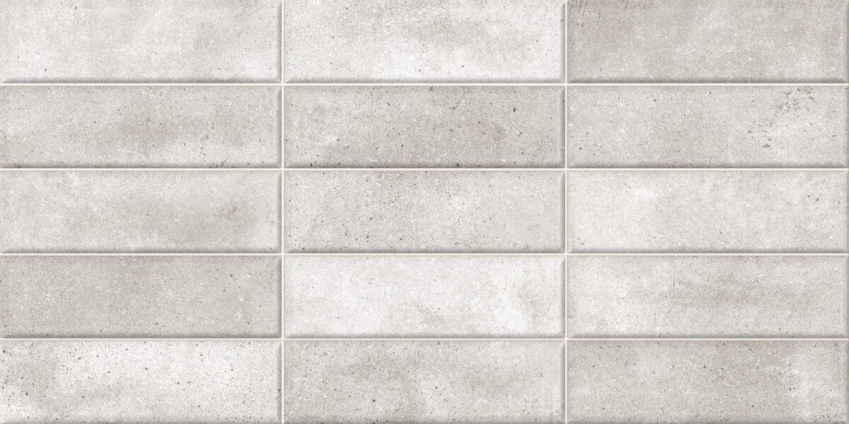 New Trend Эльбрус Брик серый / Elbrus Brick Gray Керамическая плитка настенная 300 x 600 x 9 WT36ELR07