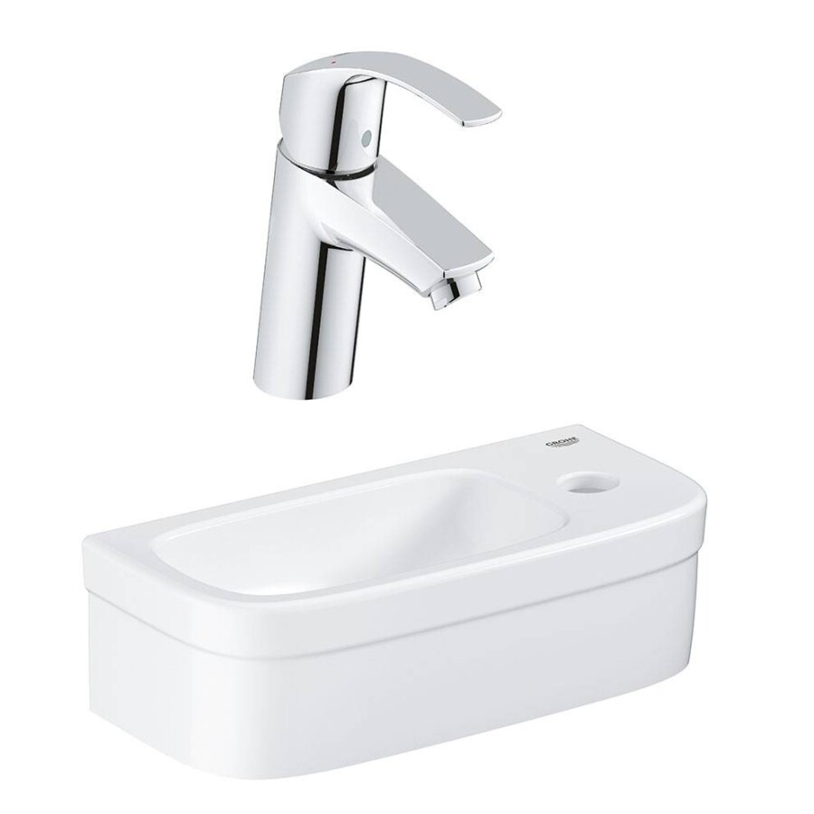 Grohe Euro Ceramic NC0001 набор для ванной комнаты раковина + смеситель