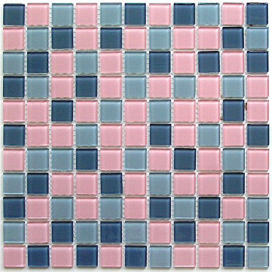 Bonaparte Set mix 30х30 см мозайка стеклянная розово серая