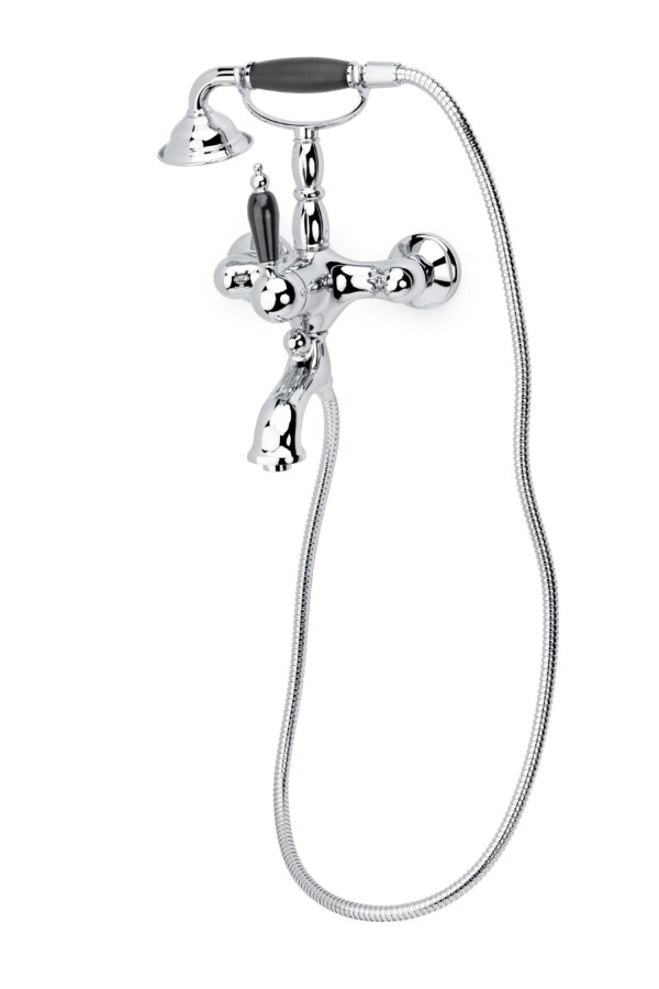 Смеситель для ванны с душевым комплектом Boheme Tradizionale Cromo Хром 263-BLC