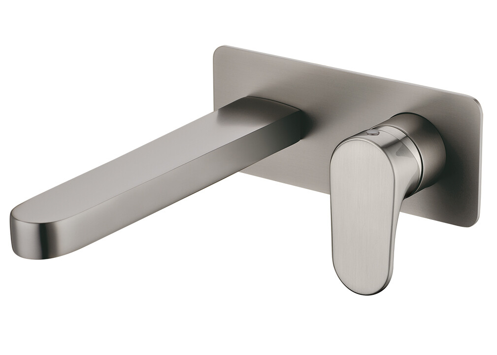 Смеситель для раковины из стены Boheme Spectre Nickel Brush 455-NB