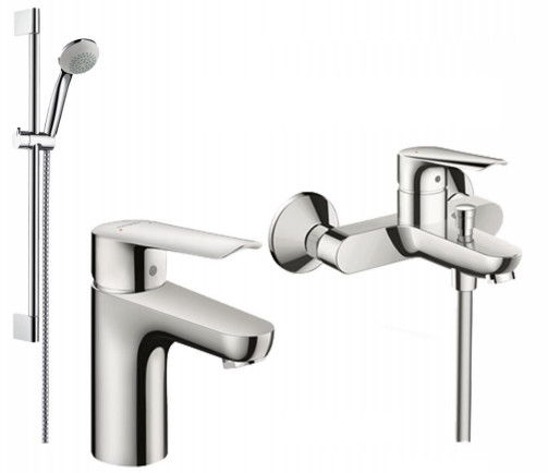 Hansgrohe Logis E 1042018 набор смесителей для ванны 3 в 1