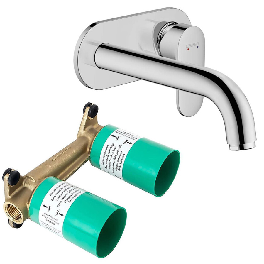 Hansgrohe 71576000S Set HG Vernis Blend смеситель для раковины скрытого монтажа (71576000+13622180) Хром