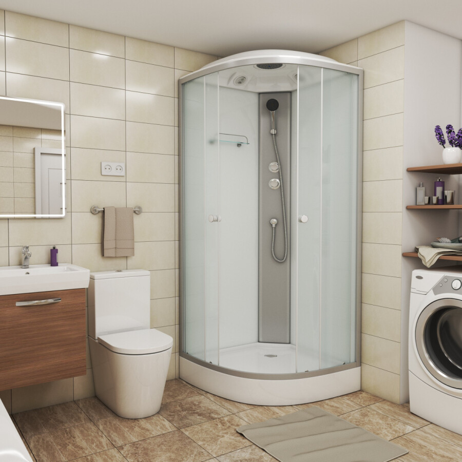 Niagara Eco Душевая кабина 90x90 Тропический душ E90/13/MT