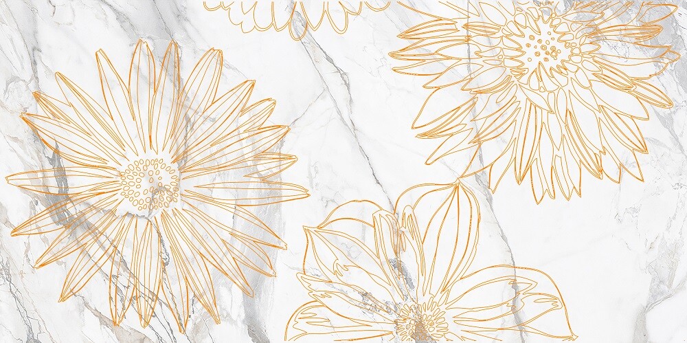 Плитка керамическая Березакерамика Декор Briere Flower 1 30x60