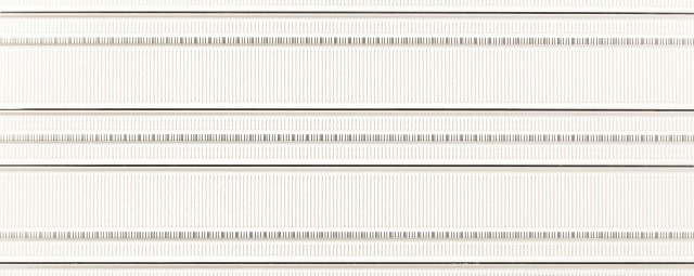 Tubadzin Abisso White 1 75х30 см декор настенный белый