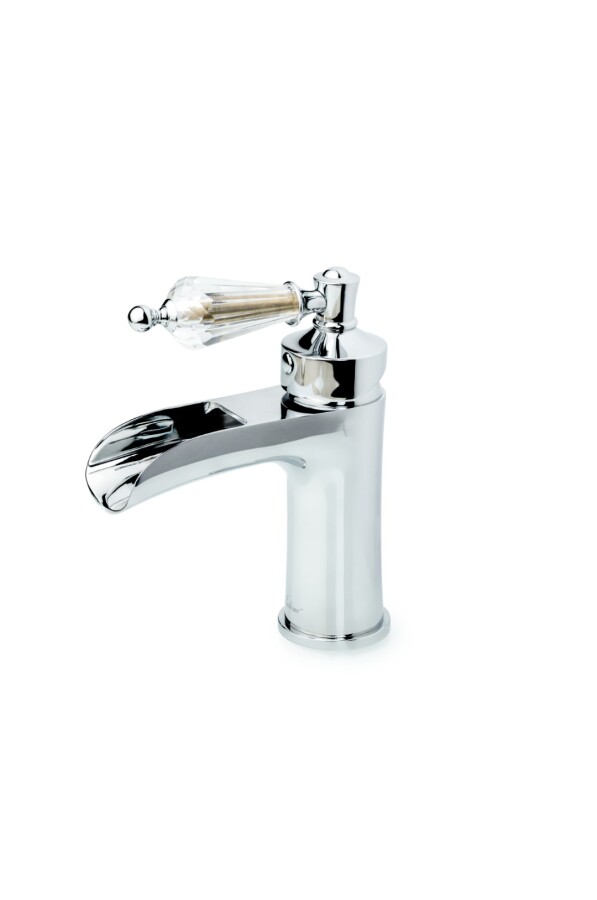 Смеситель для раковины Boheme Vogue Хром с прозрачным Swarovski 221-SW