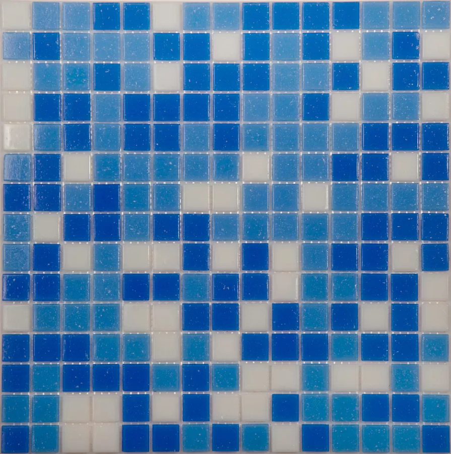 NS Mosaic Econom мозаика стеклянная (на бумаге) 32,7х32,7 см MIX14