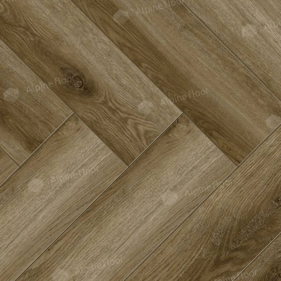 Ламинат Alpine Floor Herringbone LF102-9A Дуб Марсель 606 х 101 х 8 mm
