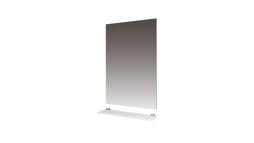 Triton Эко 55 зеркало для ванной комнаты с полочкой без подсветки