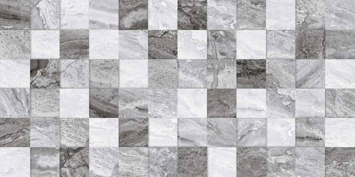 Керамическая плитка Cube Ceramica Prado Mosaic Gray 30*60 УТ000049803