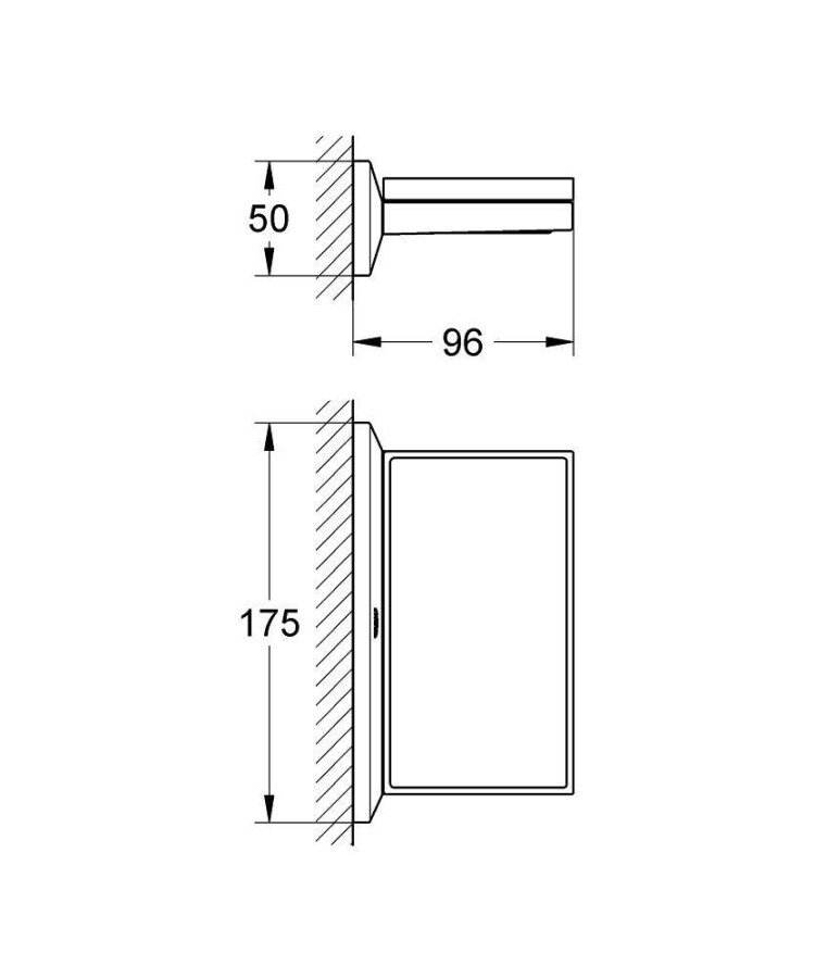 Grohe Allure Brilliant 40504000 мыльница