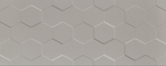 Tubadzin Elementary Hex Grey 24x8 см плитка настенная структурная серая