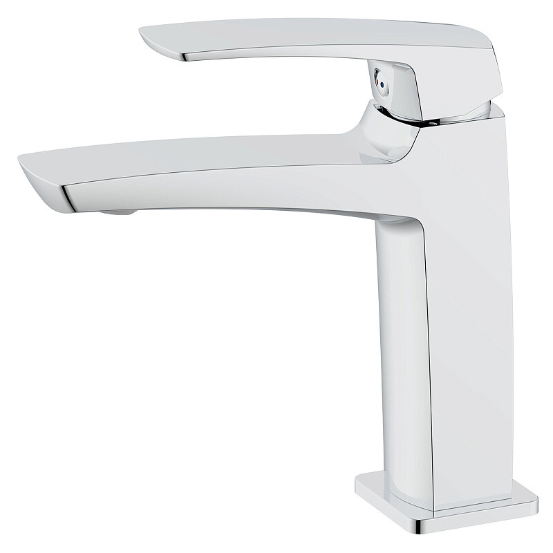 Cмеситель для раковины Azario Конда керамический картридж, хром (AZ-K1011)
