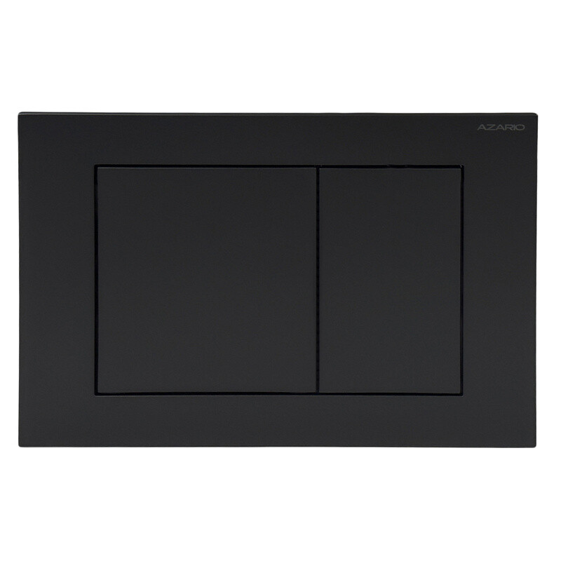 Кнопка смыва для инсталляции 225x155x5 Azario AZ-ABS F-B черная матовая