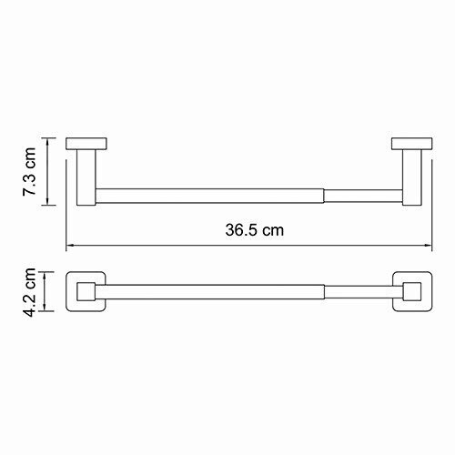 WasserKRAFT Lippe K-6591 Держатель бумажных полотенец хром