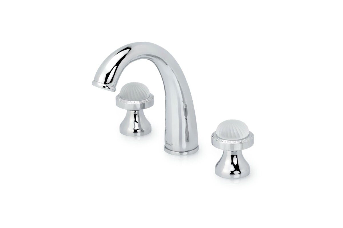 Смеситель для раковины на 3отв. Boheme Satine Хром 277-ST