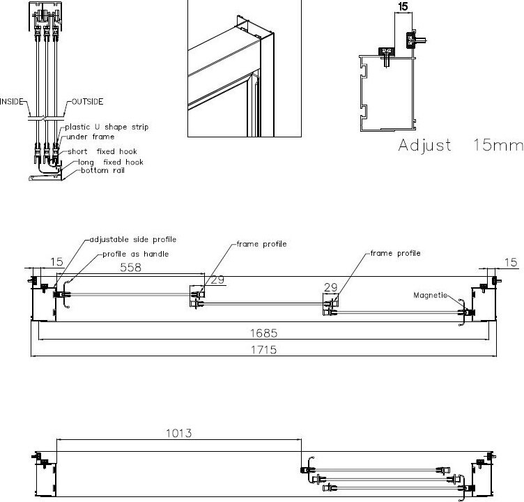 Cezares FAMILY-B-BF-3-170-C-Cr душевые двери 170*195