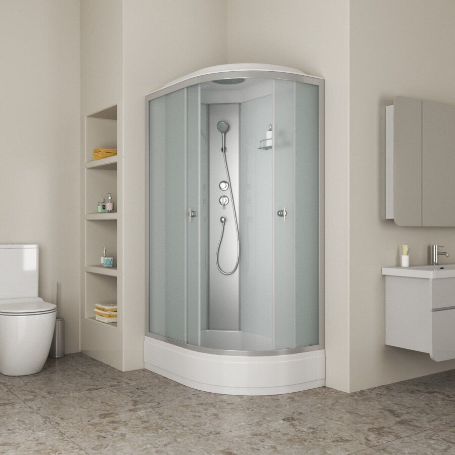Niagara Eco Душевая кабина 120x80 Левая Тропический душ E120/80/26L/MT