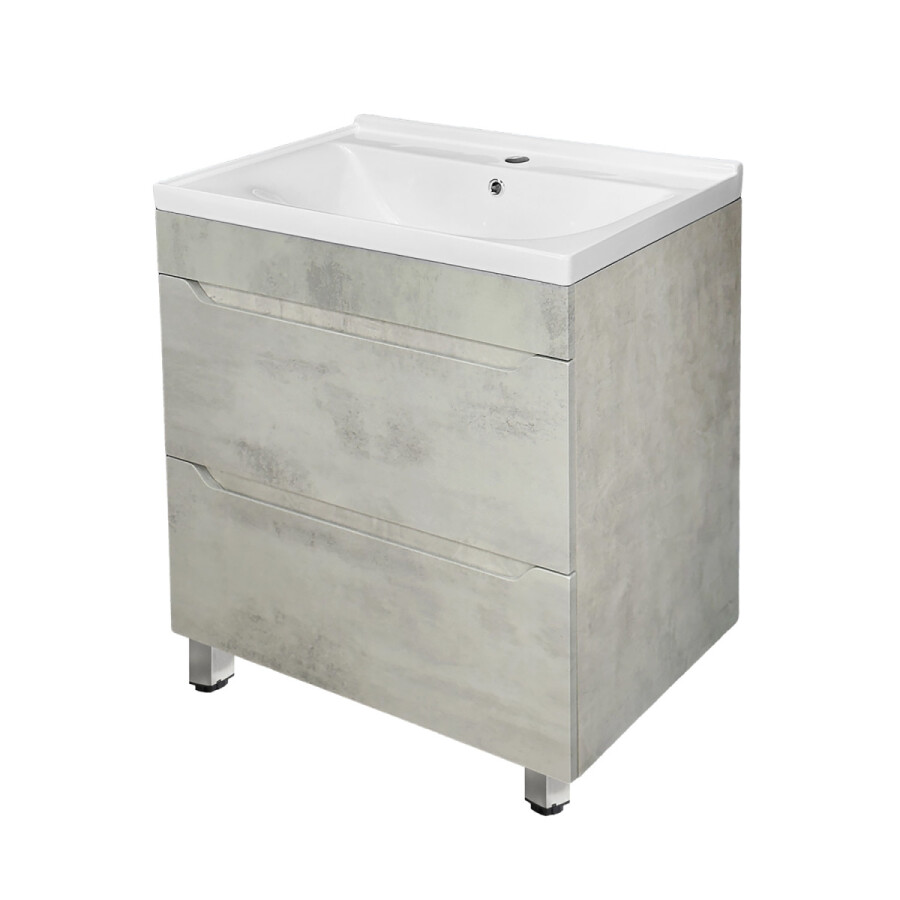 Комплект Azario Тумба Florena 70 с раковиной Monte Neo 70 CS00105570