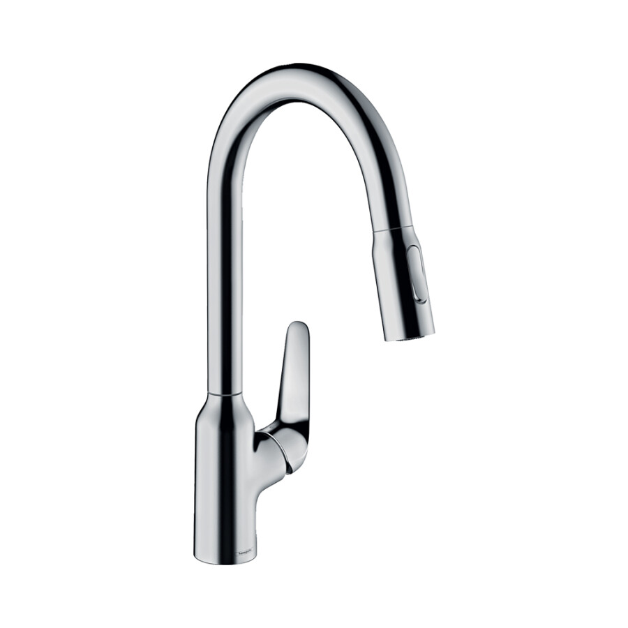 Hansgrohe Focus M42 Кухонный смеситель 220 с вытяжным душем 2jet хром 71800000