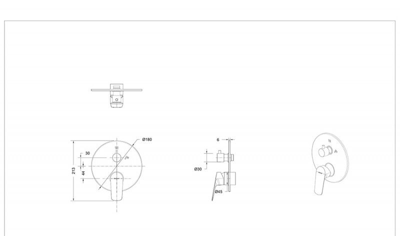 Bravat Rhein PB8429564BW-2-ENG смеситель для ванны черный