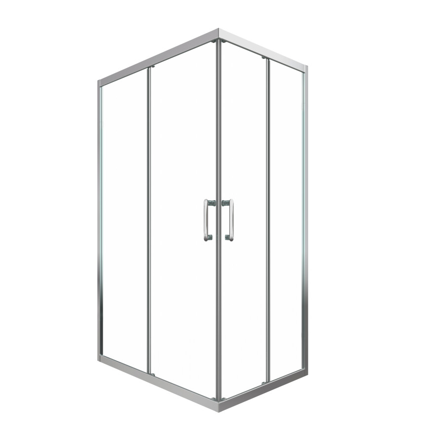 Triton-Pro Душевая ширма Fix 120×80 хром Щ0000067441