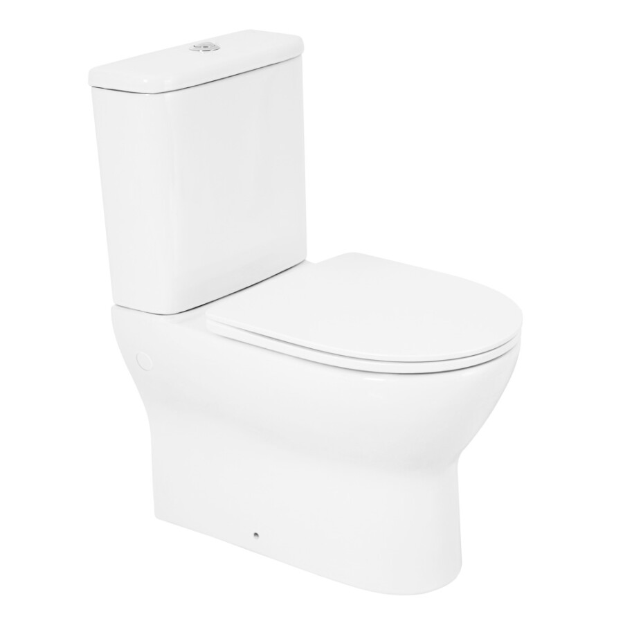 Унитаз-компакт безободковый с сиденьем BelBagno ENERGIA BB8134CPR/SC BB8134T
