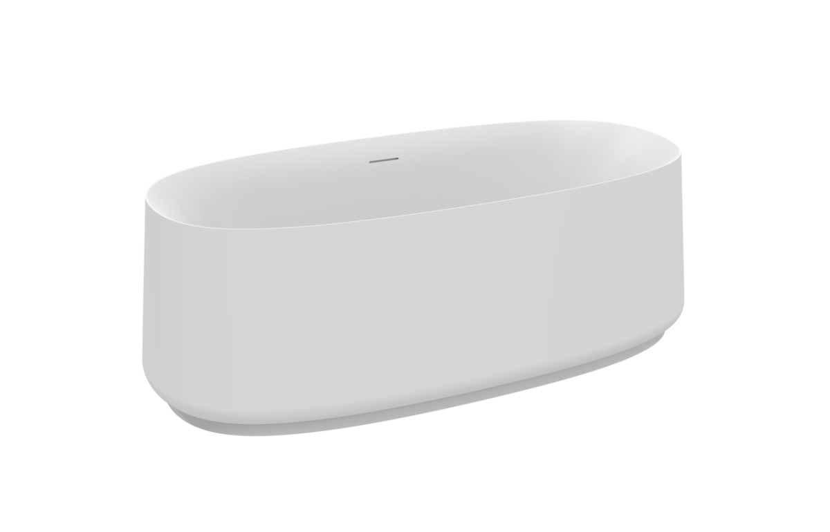 Ванна акриловая 170х82 Cezares CZR-LUX-CENTRAL-170-82-58-MATT