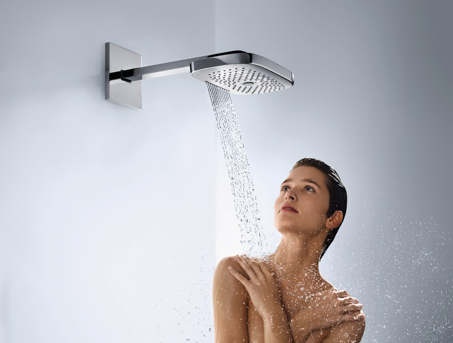 Верхний душ с держателем Hansgrohe 26468400 Raindance Select