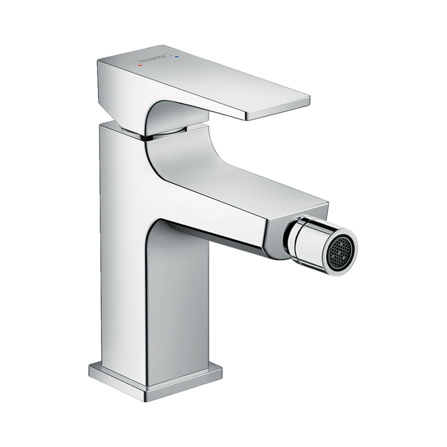 Hansgrohe Metropol Смеситель для биде со сливным клапаном Push-Open хром 32520000