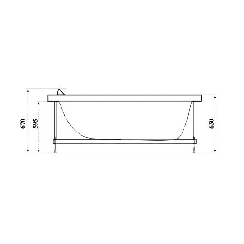 RGW каркас для ванны Dush-ka WSA 16277070-02