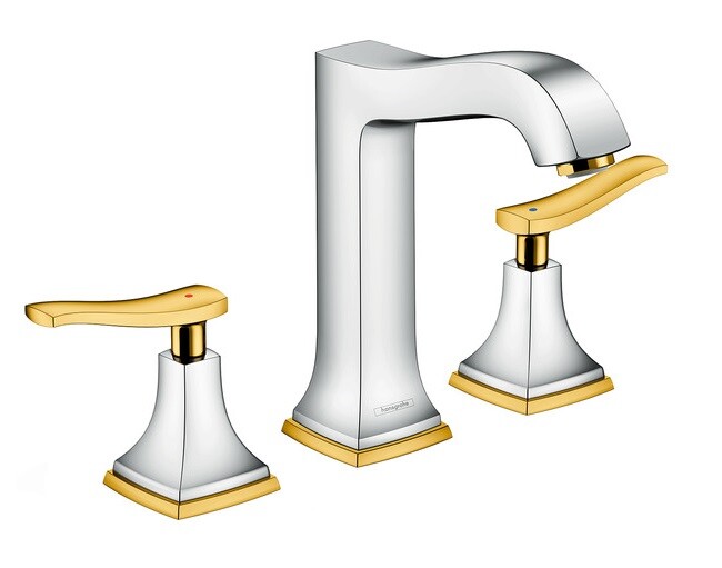 Hansgrohe 31331090 Metropol Classic смеситель для раковины хром/золото