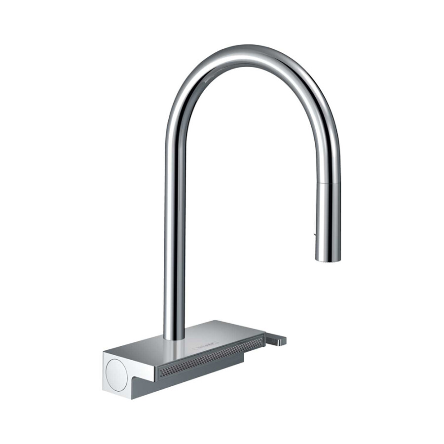 Hansgrohe Aquno Select M81 Кухонный смеситель 170 с вытяжным душем, 3jet, sBox хром 73831000