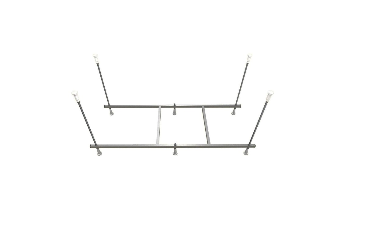 Aquatek Сборный каркас к ванне Мия 150/155см (шпильки) KAR-0000025